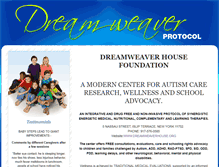 Tablet Screenshot of dreamweaverhouse.org